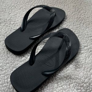 Classic havaiaanas flip flop black